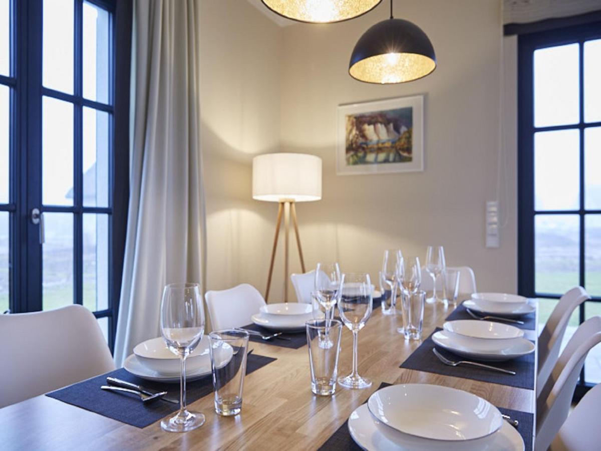 Reetland Am Meer - Luxus Reetdachvilla Mit 3 Schlafzimmern, Sauna Und Kamin F15 Dranske Kültér fotó